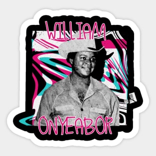 william onyeabor Sticker